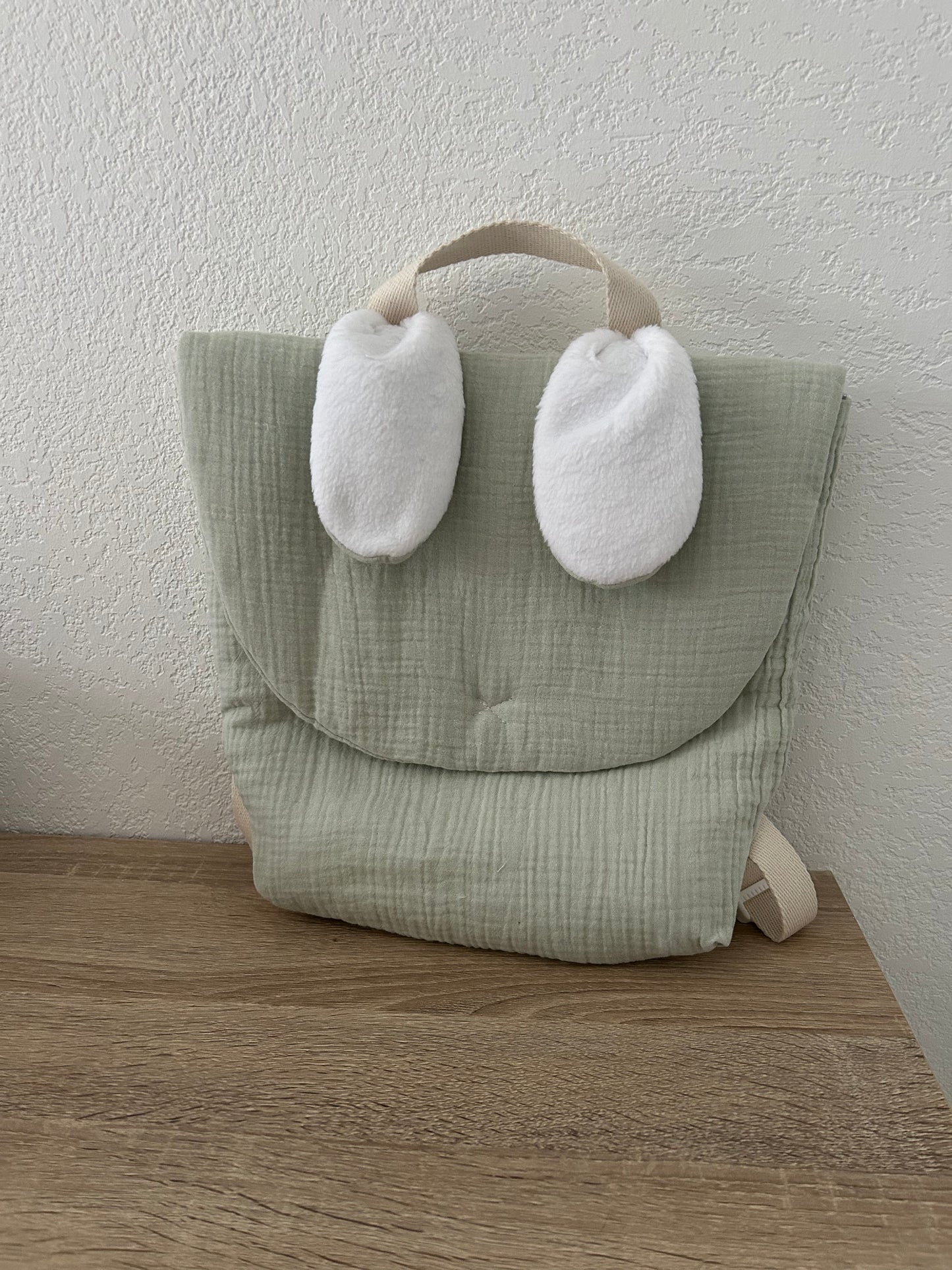 Sac à dos personnalisé - Gaze de coton 🌿