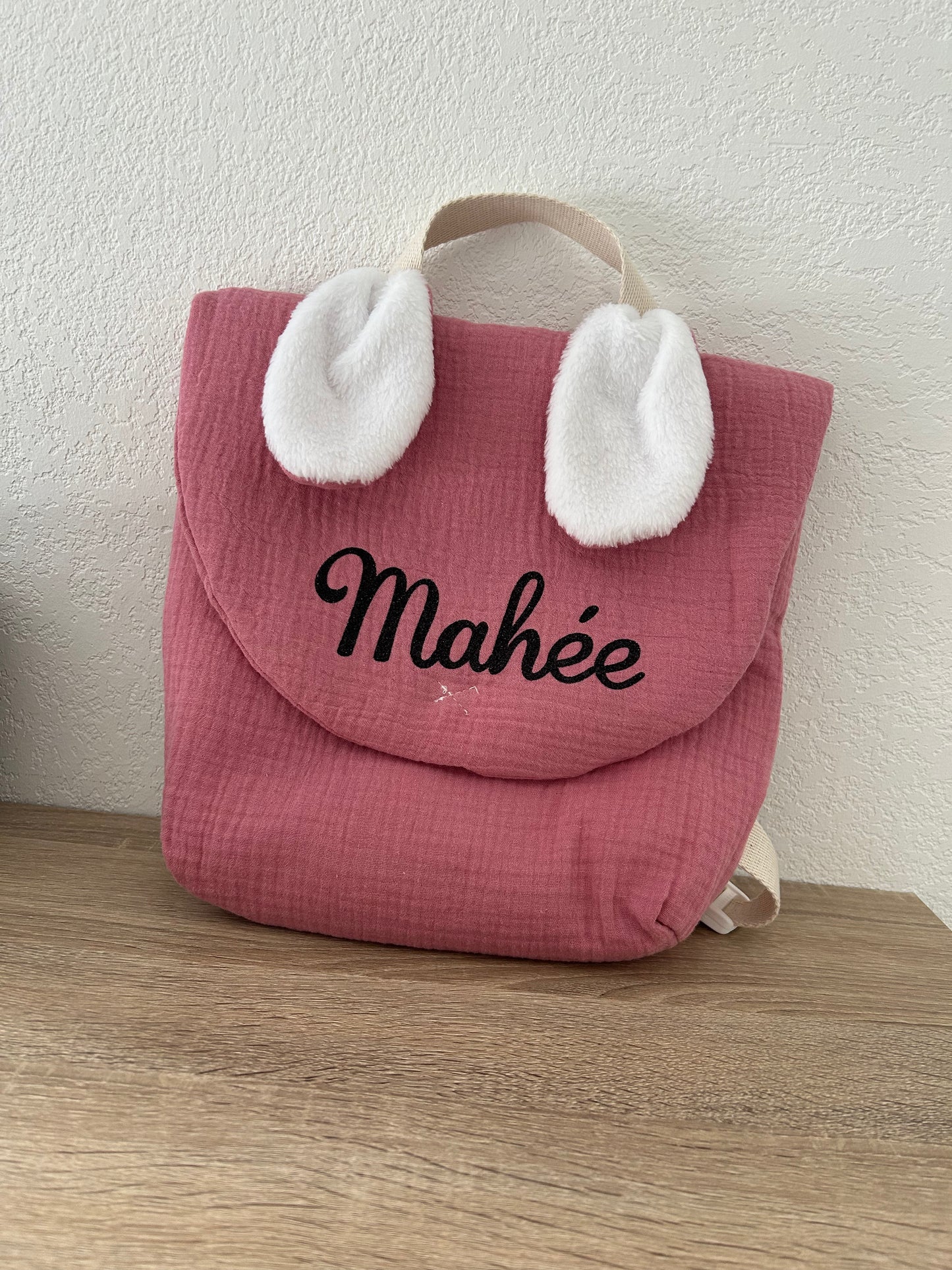 Sac à dos personnalisé - Gaze de coton 🌿