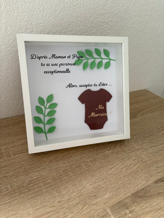 Cadre annonce Personnalisé - Modèle « Body » 🐣