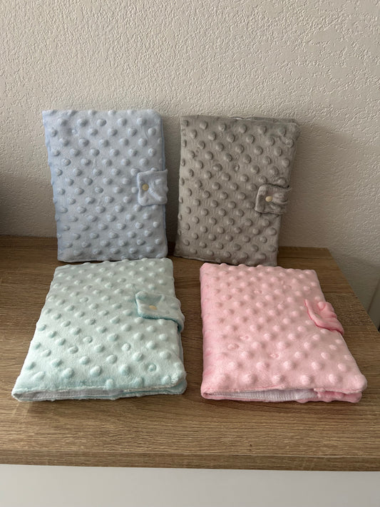 Protège Carnet de Santé Personnalisé - Minky 🌿